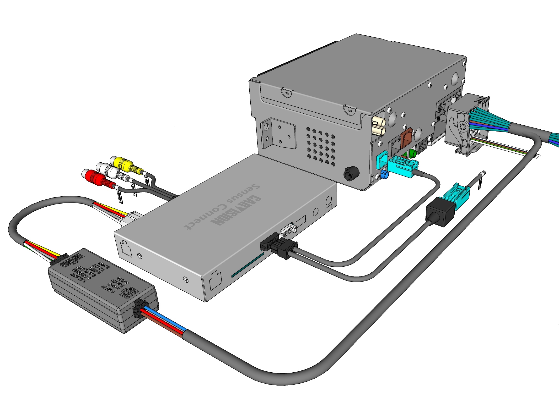 VOLVO Sensus Connect 2014 Camera Video interface | Bestel online bij  CarVision